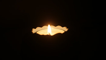 Fire, Dark, Flame, Glow, Candle HD wallpaper
