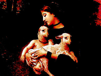 Satan's Wife, satan, red, horror, satanic, dark HD wallpaper