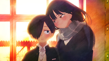 Ichikawa & Yamada, Anime, The Dangers in My Heart, Ichikawa Kyoutarou (The Dangers in My Heart), Anna Yamada (The Dangers in My Heart) HD wallpaper