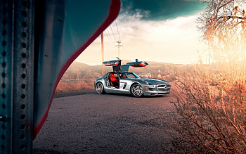 Mercedes-benz, Car, Mercedes, benz, door HD wallpaper