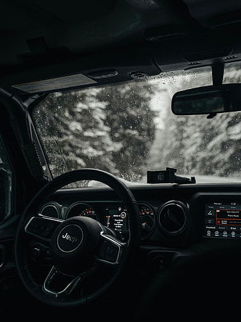 Cars, Car, Jeep, Steering Wheel, Rudder, Jeep Wrangler HD phone wallpaper
