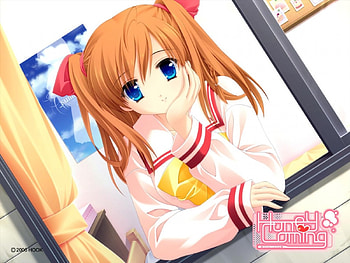 Honey Coming, anime girl, anime, window HD wallpaper