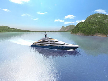 Yacht, boat, model, abstract, other, cool, beautiful, nice HD wallpaper
