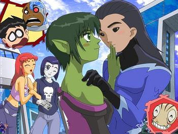 BeastGirl and AquaBoy, outside, girl, stuff, sboys HD wallpaper