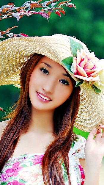 Cute For Girls, Sweet, Chinese Girl HD phone wallpaper