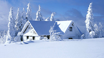 Winter, Nature, Snow, Ryroda, Heroda HD wallpaper