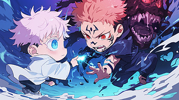 Satoru Gojo vs Sukuna Epic Duel - Jujutsu Kaisen, Satoru Gojo, Anime, Jujutsu Kaisen, Sukuna (Jujutsu Kaisen), Gojo Vs Sukuna HD wallpaper