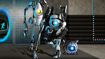 Portal 2 , Mind-bending puzzles, Ingenious gameplay, Intense immersion HD wallpaper