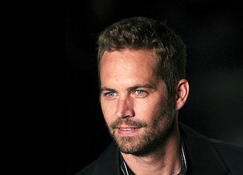 Paul Walker, actor, black, man HD wallpaper