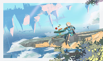 Skyward Link - Tears of the Kingdom Quad, Link, video game, The Legend of Zelda: Tears of the Kingdom HD wallpaper