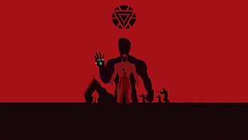 Iron Man Avengers Endgame Minimalism, iron-man, superheroes, artwork, avengers-endgame, behance HD wallpaper