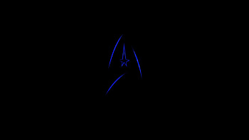 Star Trek Logo Minimal , star-trek, tv-shows, dark, black, minimalism, minimalist, logo HD wallpaper