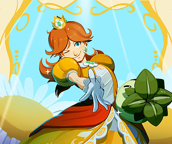 Video Game, Super Mario Bros, Princess Daisy, Mario HD wallpaper
