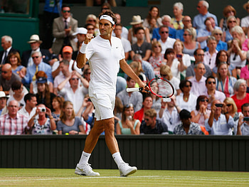 Roger Federer, Serve technique, Powerful shots, High-quality HD wallpaper