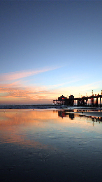 Huntington Beach, Travels, Beach fun, Sandy holiday HD phone wallpaper