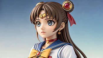 Stunning Anime Figure, figurine, Anime, collectible, model HD wallpaper