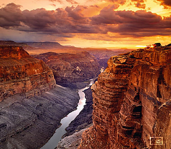 Heaven On Earth {Grand Canyon}, grand canyon, abstract, cliffs, graphy, sky HD wallpaper