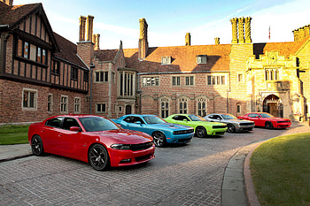 Challenger, Cars, Dodge, Courtyard, Yard, 2015, Srt, Charger, Hellcat, 100Th, Anniversary, Rt HD wallpaper