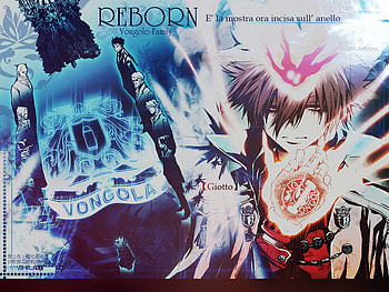 Vongola Past, vongola, anime, reborn, tsuna HD wallpaper