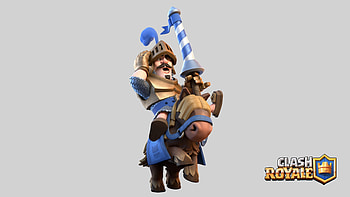 Clash Royale Blue Prince, supercell, clash-royale, games, 2016-games HD wallpaper