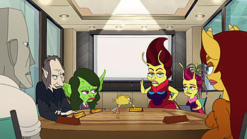 Human Resources, Netflix release, Big Mouth spinoff, Animated comedy HD wallpaper
