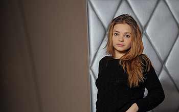 Shaky Ardor, cute, model, Colleen Ahe, brunette HD wallpaper