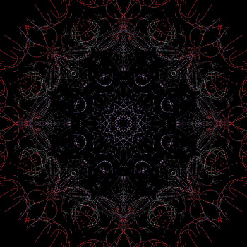 Mandala, art, ornament, dark HD phone wallpaper