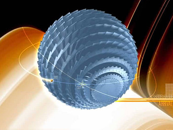 Serated Ball, spirals HD wallpaper