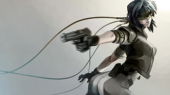 Ghost in the Shell, Anime, Cityscapes, Cyberpunk World HD wallpaper