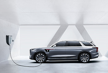 E-HS9 Charging, Hongqi HD wallpaper