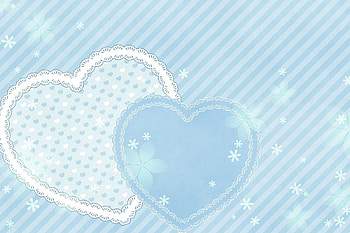Blue Hearts, blue, white, , soft, beautiful, beauty, background, abstract, pretty, lines, textures HD wallpaper