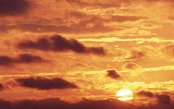The Sun is going Down for The Day, Down, Sun, Tan, going HD wallpaper