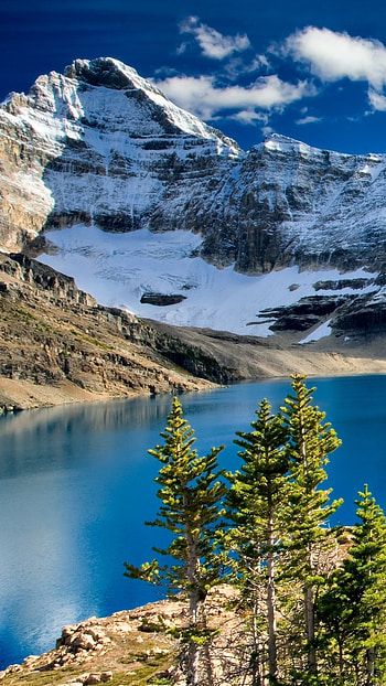Mountain, Nature Background, 4 k HD phone wallpaper