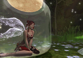 Fairy, abstract, bottle HD wallpaper