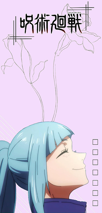Kasumi Miwa, Cute, waifu, Jujutsu Kaisen, anime HD phone wallpaper