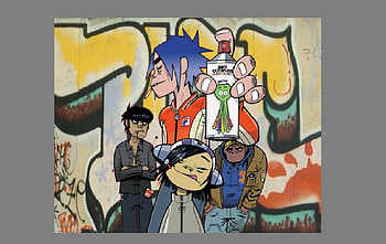 the gorilaz, merdoc, noodel, i forget his name, 2-d, band HD wallpaper