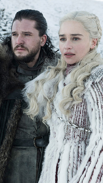 Jon Snow, Daenerys HD phone wallpaper