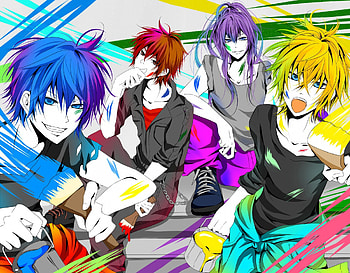 Colouring Life..., guys, anime, anime boys, vocaloid, colour HD wallpaper