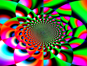 colours in chaos, abstract, chaos, colors, psychedelic, kaleidoscope HD wallpaper