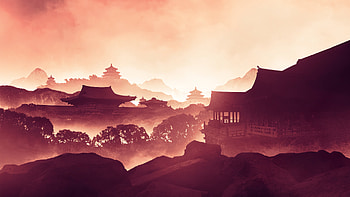 Asian Japan digital art, 1440p resolution HD wallpaper