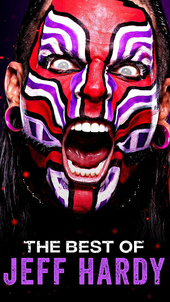 Jeff Hardy, WWE superstar, High-flying action, Wrestling fan HD phone wallpaper