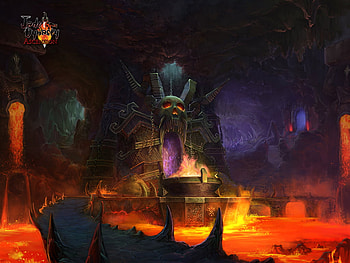 Jade Dinasty, hell, dinasty, jade, fire, lava, dark, inferno HD wallpaper