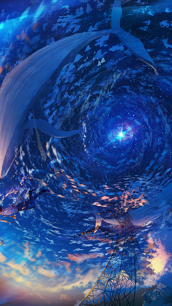 Celestial Anime Sky: Dreamscape, Anime, sky, Sky Anime HD phone wallpaper