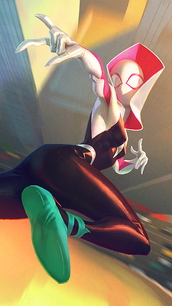 Spider-Gwen, Spider-Gwen, movie, Spider-Man: Into The Spider-Verse HD phone wallpaper