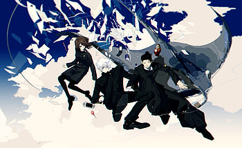 Jujutsu Kaisen : Gojo, Geto & Shoko in Action, Suguru Geto, Satoru Gojo, Shoko Ieiri, Anime, Jujutsu Kaisen, Gojo & Geto HD wallpaper