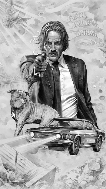 John Wick: Chapter 2 (2022) movie HD phone wallpaper
