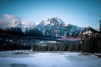 Landscape, Winter, Nature, Mountains, Snow HD wallpaper