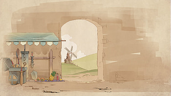Backpack Battles Game Art - Rustic Outpost, video game, Backpack Battles HD wallpaper