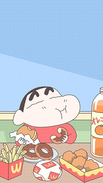Shinchan Wala, Foodie HD phone wallpaper