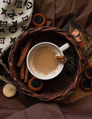 Food, Cookies, Coffee, Cinnamon, Cup HD phone wallpaper